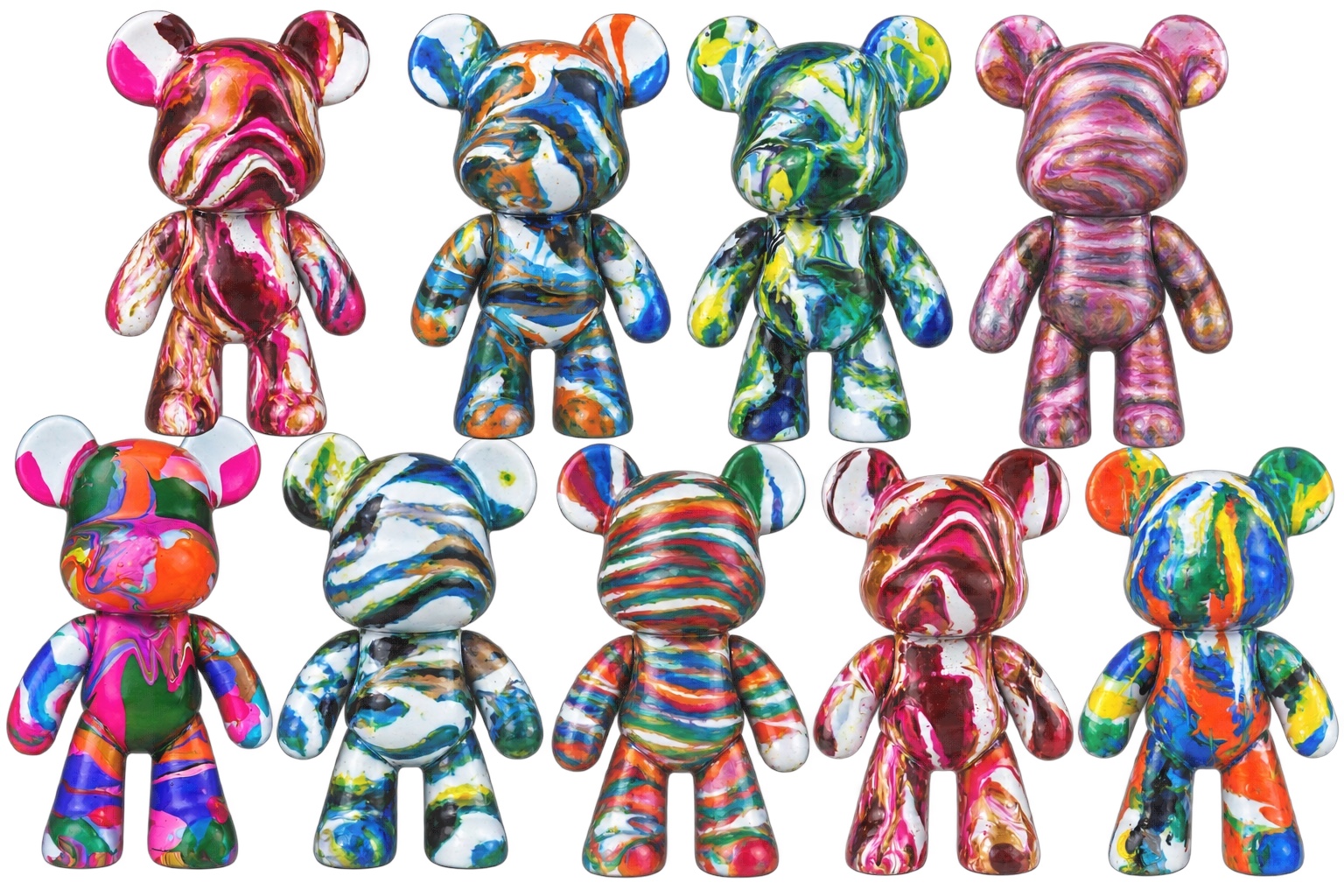 Painted bears