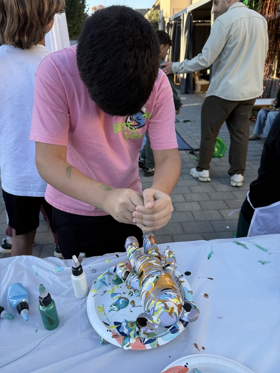 DIY drip paint party photo 5