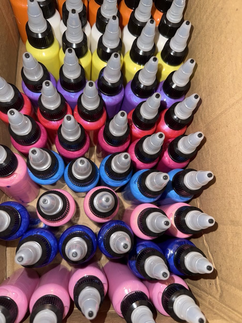 DIY drip paint party photo 8